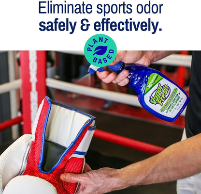 Cleaning Spray for Sports and Gym Equipment - Shoe Deodorizer, Yoga Mat Cleaner, Boxing Glove Deodorizer - Natural and Plant Based, 16 Fl Oz (1-Pack)